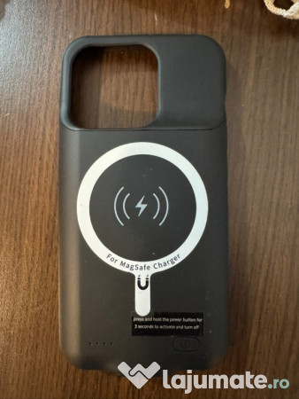 Husa cu baterie, IPhone 15 pro 