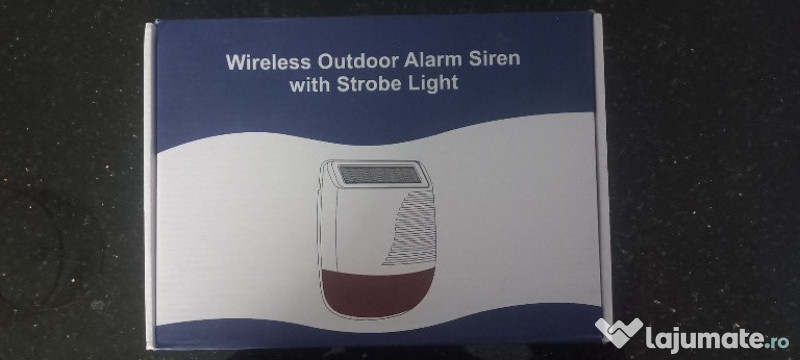 Alarmă exterior wi fi 