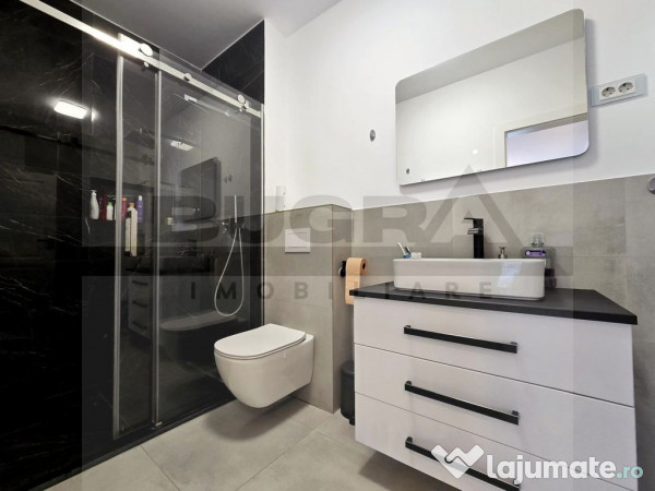 Apartament de 2 camere, modern, 60mp, parcare, zona Vivo