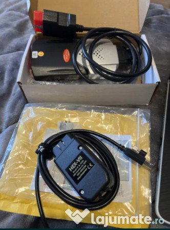 Kit laptop + diagnoza Delphi 2021 DS150e + VCDS 2025 update 