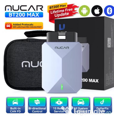 Tester auto diagnoza Mucar BT200 MAX 