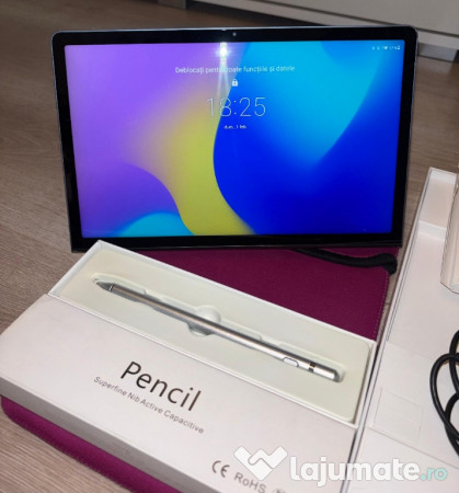 Tableta Yoga Tab 11 cu pen și husa incluse