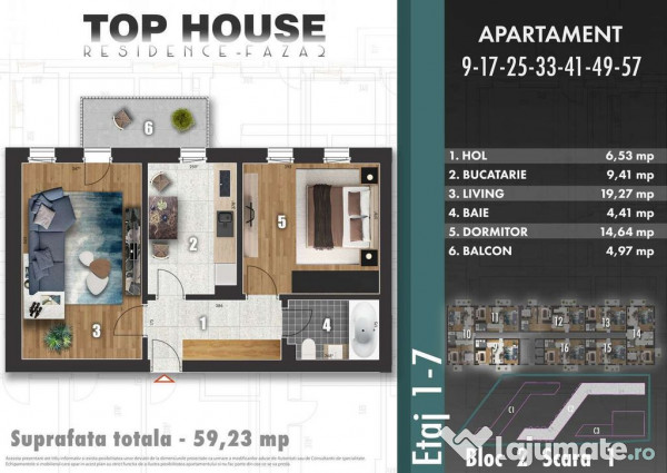 Apartament 2 cam, dec. Lidl Berceni,metrou Aparatorii Pat...