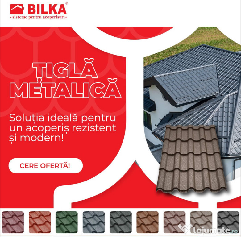 Tigla Metalica Bila 