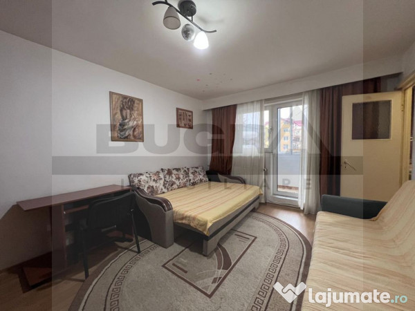 Garsoniera decomandata, 28mp, balcon, zona strazii Mehedinti