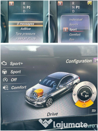Mercedes-Benz C200 / Automat 7 trepte / 1.6 Diesel / 09.2015 / EURO 6 