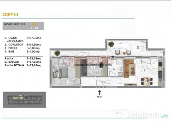 Sector 4! Bd.Metalurgiei - Parc Tudor Arghezi - 2 camere cu 