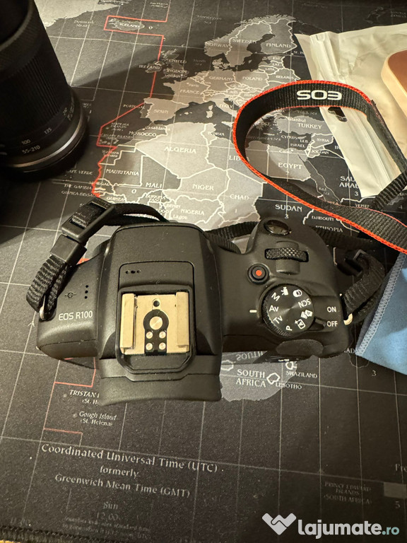 Canon Eos R100 kit plus blitz TT350 GODOX 