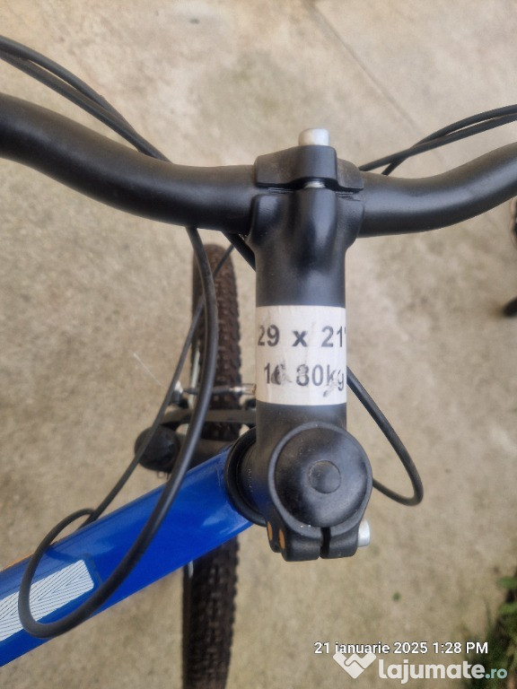 Bicicleta XFACT culoare albastru. 