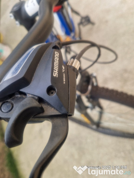 Bicicleta XFACT culoare albastru. 