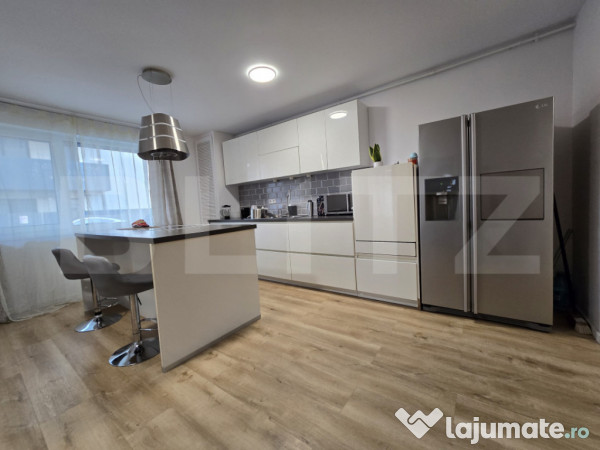 Apartament modern cu 3 camere, gradina si garaj, in Sannicoa