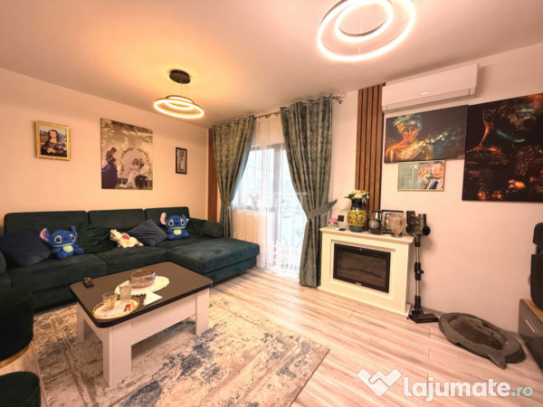 Apartament cu 2 camere decomandat în bloc nou, etaj 1, mobi 