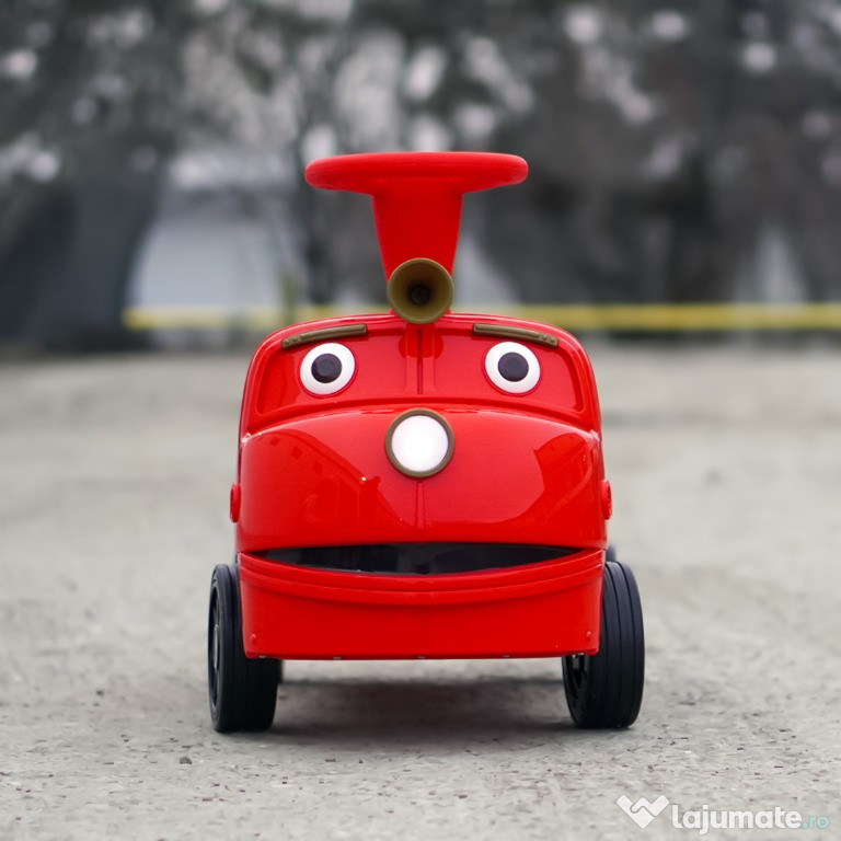 Trenulet electric pentru 2 copii CHUGGINGTON, 2x45W 12V, RED 
