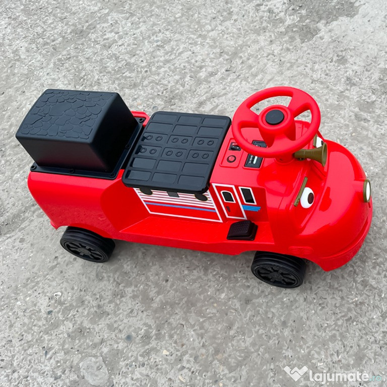 Trenulet electric pentru 2 copii CHUGGINGTON, 2x45W 12V, RED 