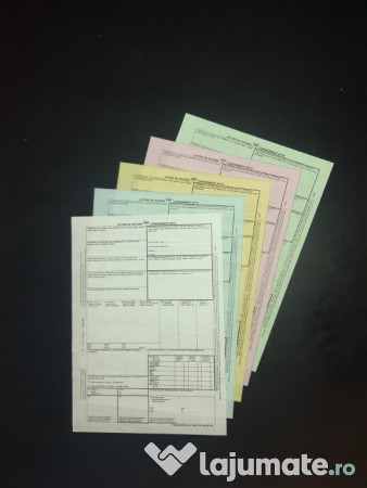 CMR-uri Scrisoare de transport intern si international  - Tipizat 