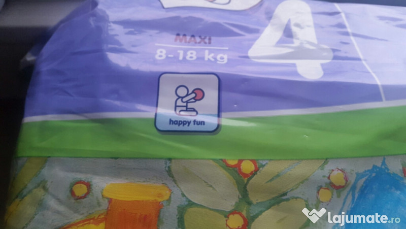 Scutece marimea 4, de la 8 la 18 luni 